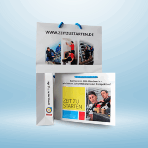 Zeit zu starten Tragetaschen